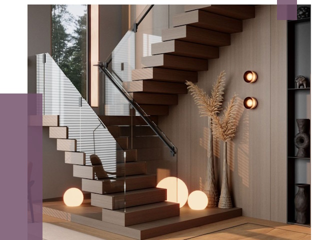 Изготовление и монтаж лестниц в Морозовске от 87261 руб. | ПРОЛЁТ-Мрз