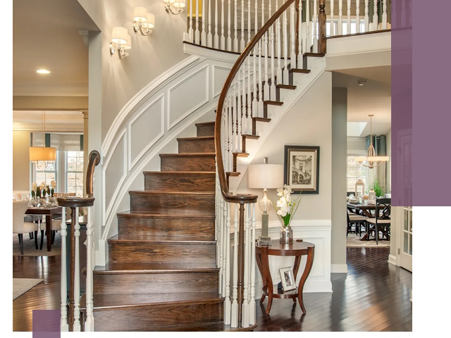 Изготовление лестниц под ключ в Морозовске — металлокаркас и отделка