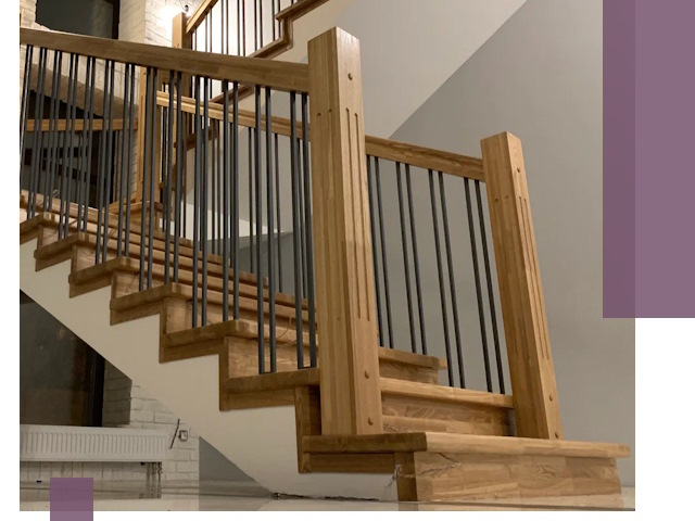 Реставрация деревянных и металлических лестниц в Морозовске