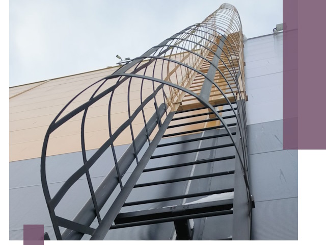 Изготовление и монтаж пожарных лестниц в Морозовске профессионально