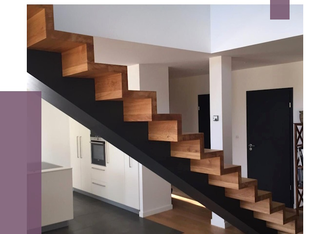 Изготовление деревянных лестниц в Морозовске от 87261 руб. | ПРОЛЁТ-Мрз