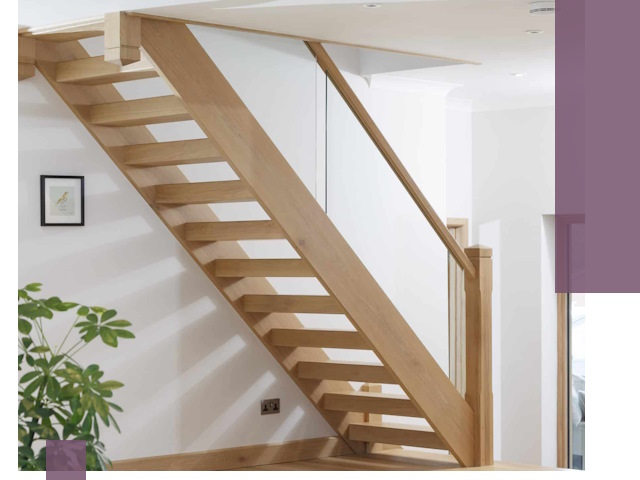 Изготовление деревянных лестниц под ключ в Морозовске для дома