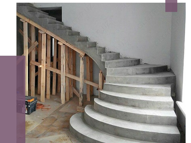 Изготовление бетонных лестниц под ключ в Морозовске от 20019 руб. | ПРОЛЁТ-Мрз