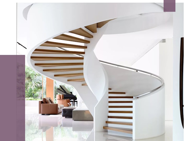 Винтовые лестницы в Морозовске под ключ от 48764 руб. | ПРОЛЁТ-Мрз