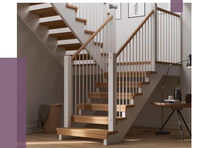 Маршевые лестницы в Морозовске от 38241 руб. — монтаж | ПРОЛЁТ-Мрз