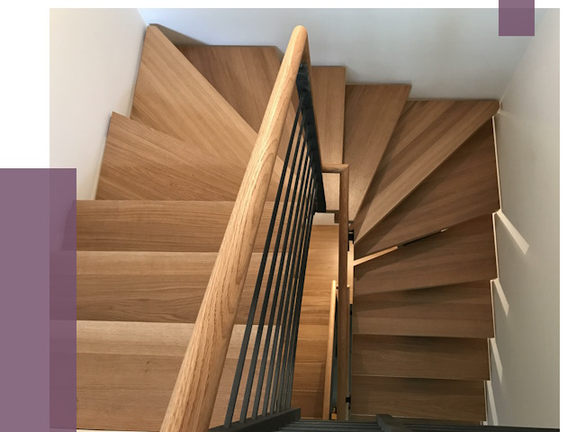 П-образные лестницы в Морозовске под ключ от 48764 руб. | ПРОЛЁТ-Мрз