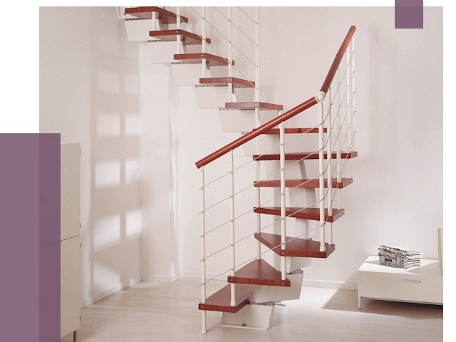 Изготовление лестниц на больцах в Морозовске от 9753 руб. | ПРОЛЁТ-Мрз