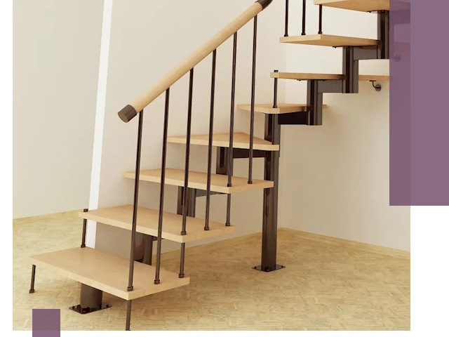 Монтаж лестниц на больцах в Морозовске — быстро и надежно