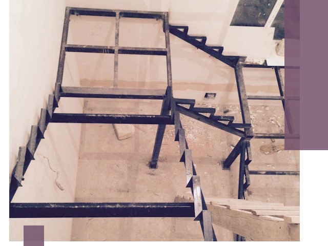 Монтаж лестниц на металлокаркасе в Морозовске быстро и качественно