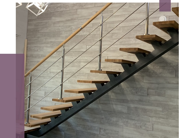 Изготовление лестниц на монокосоуре в Морозовске от 76482 руб. 