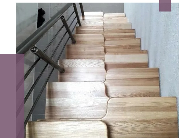 Лестницы гусиный шаг в Морозовске от 13089 руб. под ключ | ПРОЛЁТ-Мрз