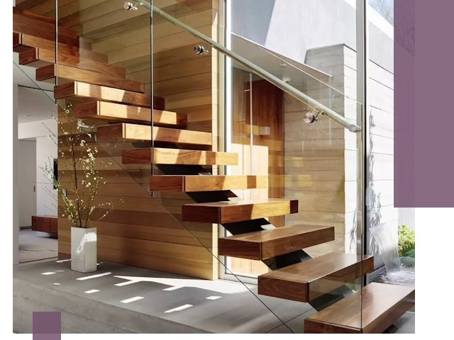 Современные лестницы на заказ в Морозовске — изготовление и монтаж