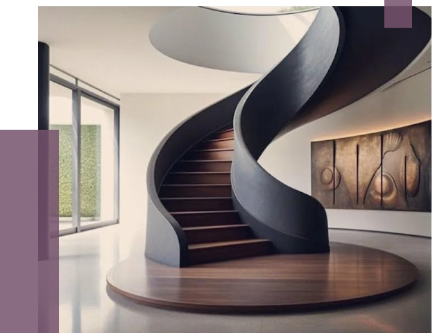 Элитные лестницы под заказ в Морозовске от 189921 руб. — ПРОЛЁТ-Мрз