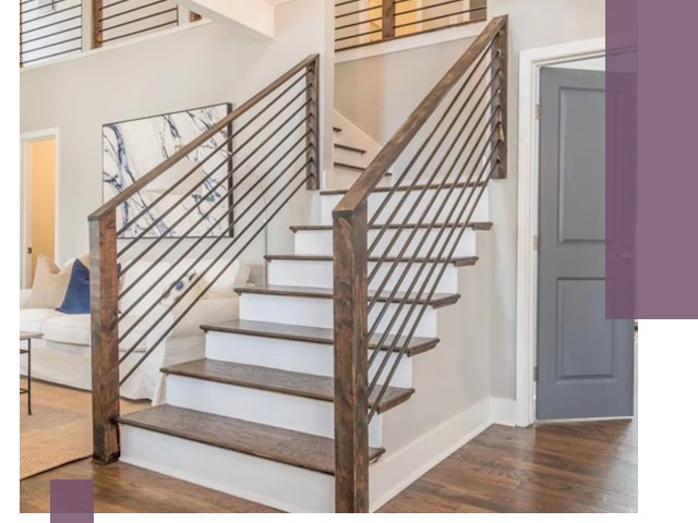 Лестницы для коттеджа под ключ в Морозовске — изготовление и монтаж