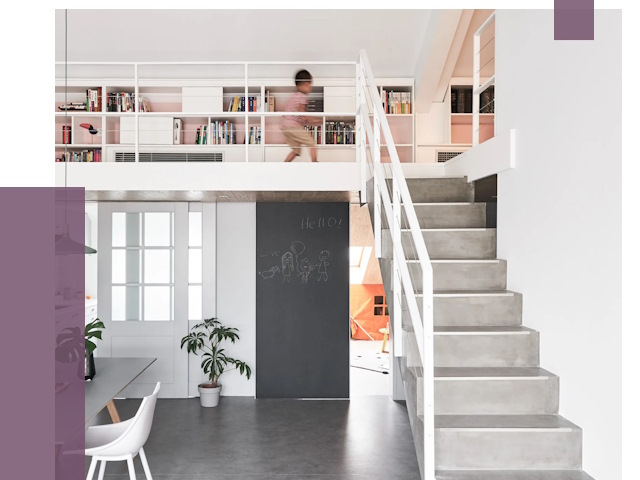 Лестницы для двухуровневой квартиры в Морозовске от 177089 руб. | ПРОЛЁТ-Мрз