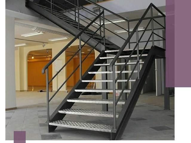 Лестницы для офиса в Морозовске: изготовление, монтаж, демонтаж