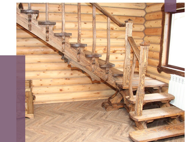 Лестницы в баню в Морозовске от 19197 руб. — изготовление | ПРОЛЁТ-Мрз