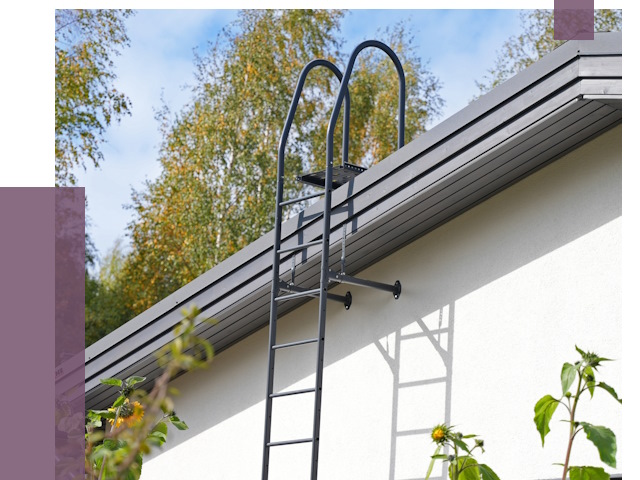 Лестницы на крышу в Морозовске от 19197 руб. — монтаж и монтаж ПРОЛЁТ-Мрз