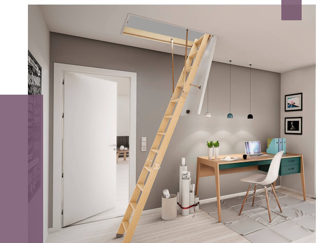 Чердачные лестницы в Морозовске — от 14629 руб. | ПРОЛЁТ-Мрз