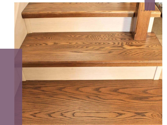 Буковые лестницы под ключ в Морозовске от 12576 руб.