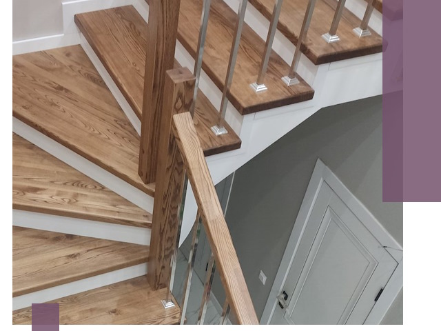 Обшивка металлических лестниц под ключ в Морозовске