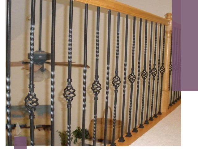 Изготовление и монтаж кованных перил в Морозовске под ключ