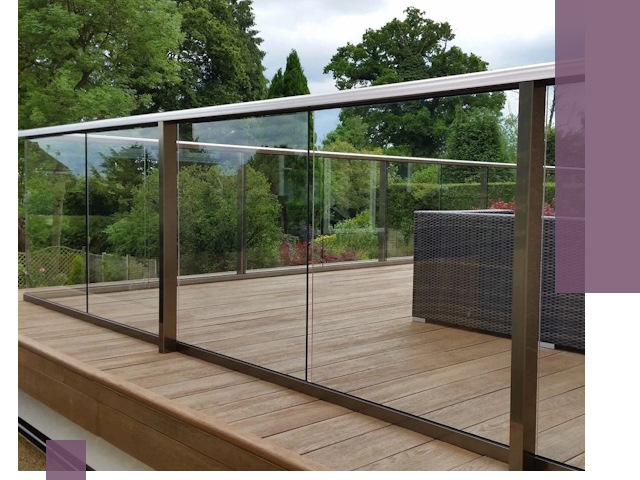 Алюминиевые перила на заказ в Морозовске — монтаж и гарантия