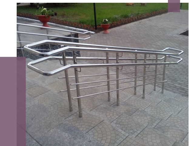 Перила для инвалидов в Морозовске от 7617 руб. под ключ | ПРОЛЁТ-Мрз