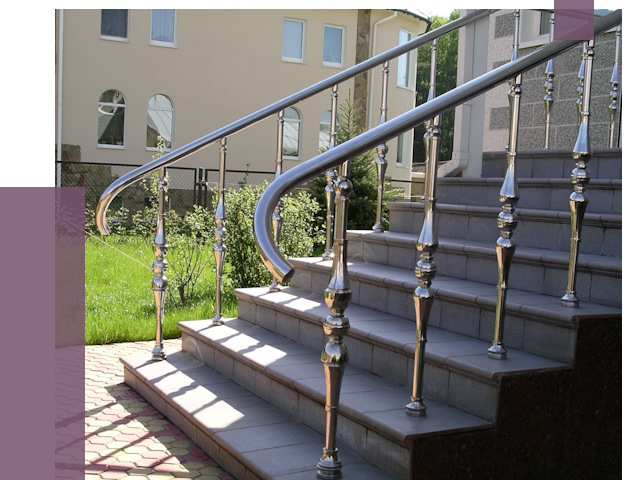 Перила для крыльца в Морозовске от 10779 руб. — монтаж ПРОЛЁТ-Мрз