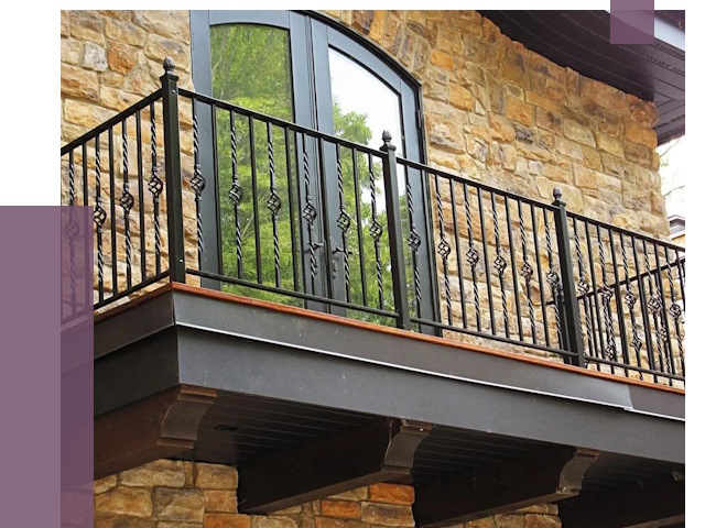 Балконные ограждения в Морозовске от 8059 руб. — купить | ПРОЛЁТ-Мрз