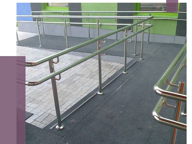 Ограждения пандусов в Морозовске от 4363 руб. монтаж | ПРОЛЁТ-Мрз