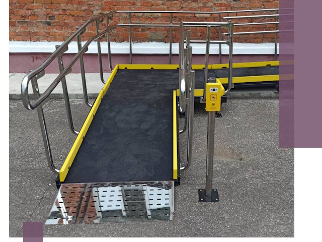 Изготовление наклонных пандусов для инвалидов в Морозовске