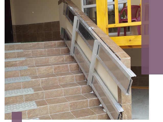 Откидные пандусы под ключ в Морозовске — монтаж и демонтаж