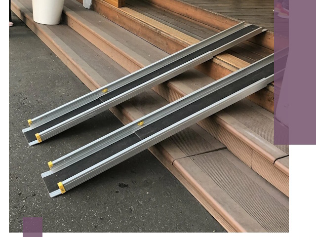 Телескопические пандусы под ключ в Морозовске — изготовление и монтаж