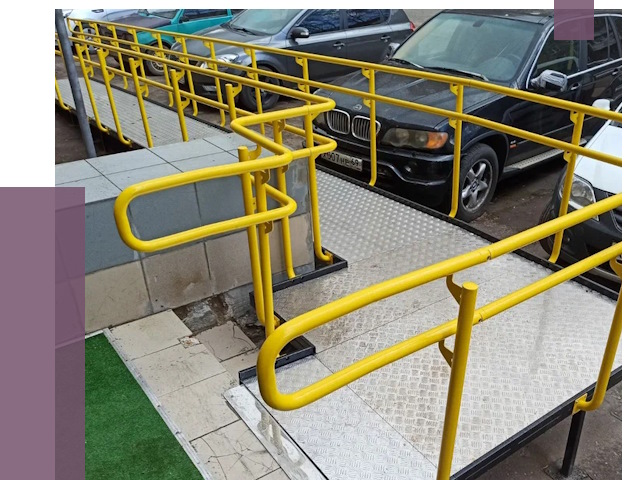 Стационарные пандусы в Морозовске от 12319 руб. | ПРОЛЁТ-Мрз