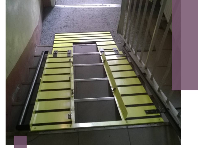 Профессиональный монтаж пандуса в подъезд в Морозовске