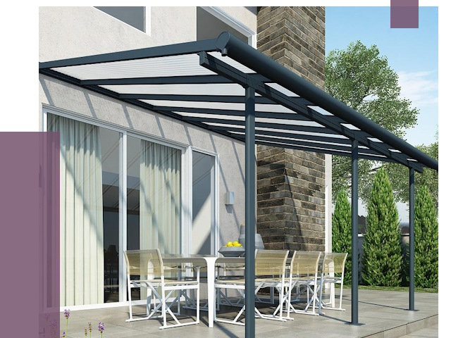 Навесы пристенные в Морозовске от 9137 руб. — монтаж и установка | ПРОЛЁТ-Мрз