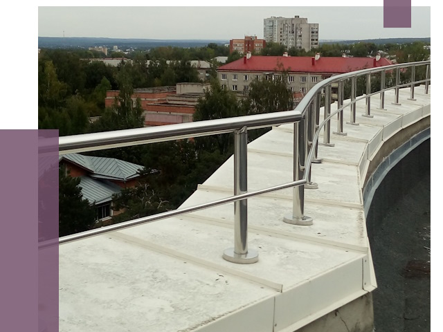 Парапеты и ограждения кровли в Морозовске от 4979 руб.