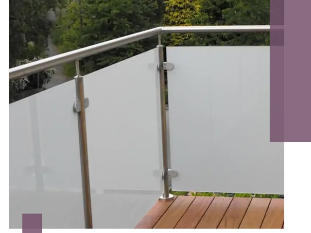 Алюминиевые парапеты для балконов и террас в Морозовске