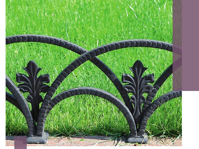 Декоративные металлические бордюры под ключ в Морозовске