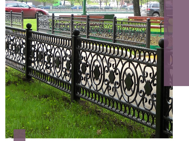 Секционные газонные ограждения под ключ в Морозовске