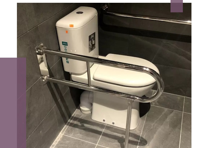 Поручни для санузлов в Морозовске от 4312 руб. | ПРОЛЁТ-Мрз