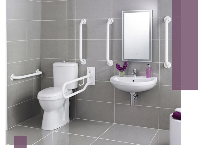 Поручни для санузлов в Морозовске: установка, ремонт и монтаж