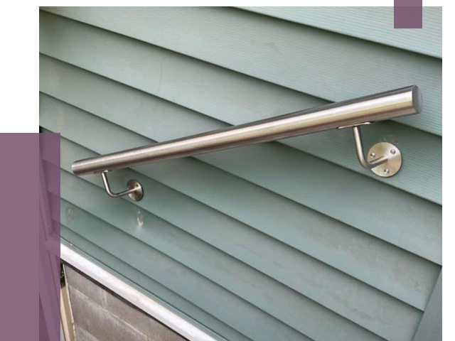 Поручни из нержавеющей стали в Морозовске от 7700 руб.  | ПРОЛЁТ-Мрз