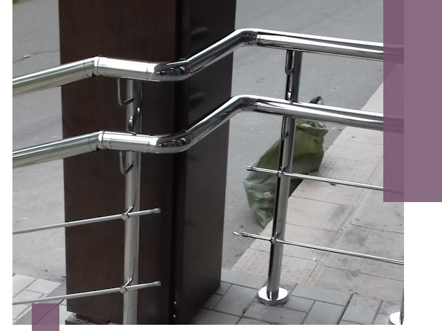 Монтаж поручней из нержавеющей стали в Морозовске качественно и быстро